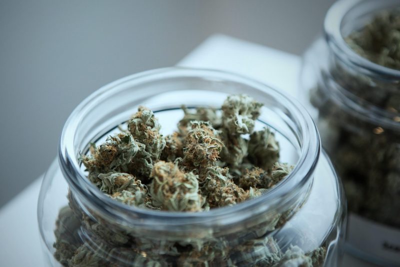 image of weed jar