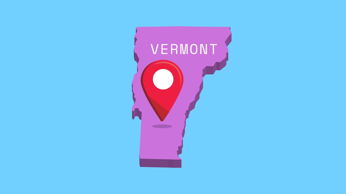 Illustration of Vermont state