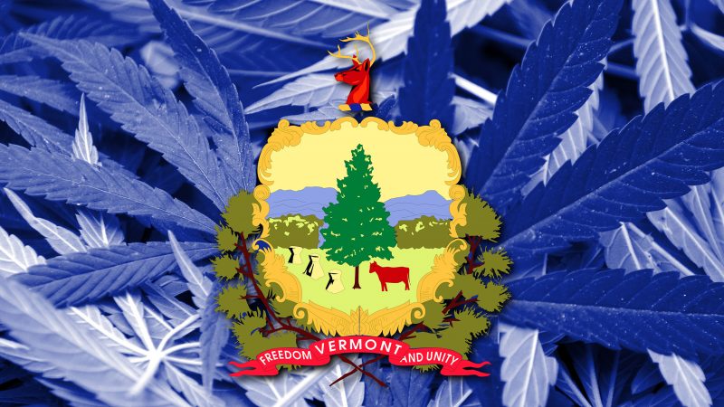 Vermont recreational dispensary illustration