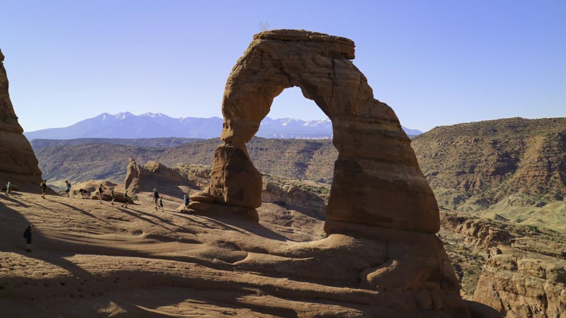 Arches National Park famous rock in Utah