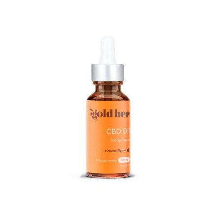 goldbee cbd oil 1200mg on a white background