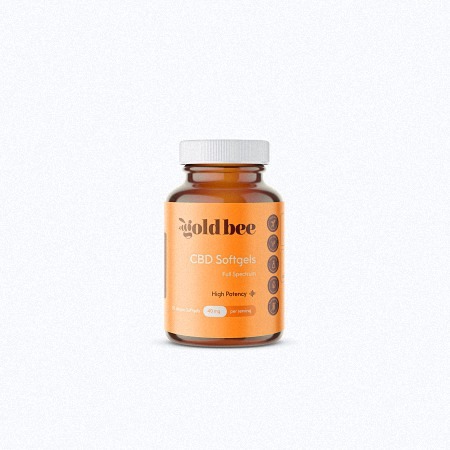 Gold Bee CBD Softgels