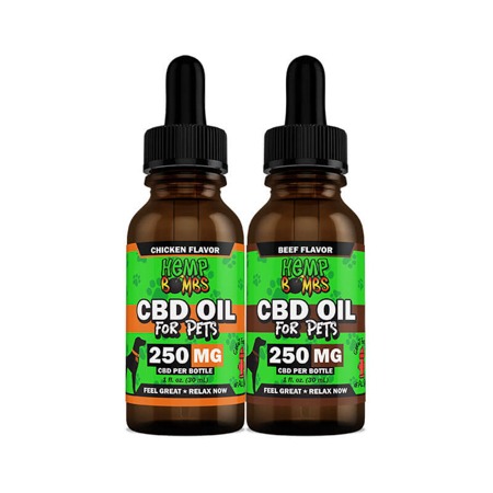 HempBomb 250mg pet oil