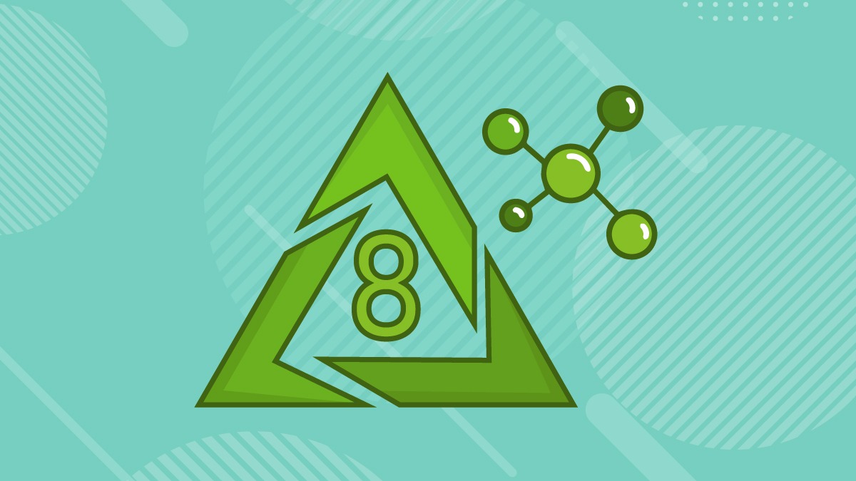 Illustration of delta 8 thc symbol